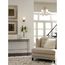 Heart 1 Light Brushed Nickel Etched Glass Farmhouse Bath Vanity Light