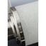 Alexa 3 Light Brushed Nickel Etched Linen w/ Clear Edge Glass Modern Bath Vanity Light