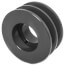 Two Groove Bushing Pulleys for 4L or A Belts and 5L or B Belts