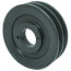 5.45" OD Two Groove Bushing Pulleys for 4L or A Belts and 5L or B Belts