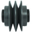 4.75" OD, Stock PVP, Variable Pitch Double Groove Pulleys (7/8" Bore)