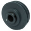6" OD, Stock PVP, Variable Pitch Double Groove Pulleys (1-3/8" Bore)