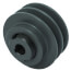 6.50" OD, Stock PVP Variable Pitch Double Groove Pulleys (1-1/8" Bore)