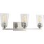 Debut 3 Light Graphite Farmhouse Bath Vanity Light