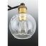 Hansford 4 Light Polished Nickel Clear Glass Coastal Bath Vanity Light