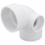 3" PVC DWV 90° Elbow (w/ 2" Side Inlet)