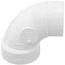 1-1/2" PVC DWV Street 90-Degree Elbow