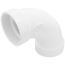 2" PVC DWV Long Turn 90° Elbow