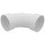3" PVC DWV Long Turn 90° Elbow