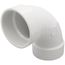 4" PVC DWV Long Turn 90° Elbow