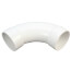 6" PVC DWV Long Turn 90° Elbow