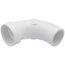 1-1/2" PVC DWV Long Sweep 90° Street Elbow
