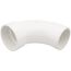 3" PVC DWV Long Sweep 90° Street Elbow