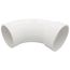 4" PVC DWV Long Sweep 90° Street Elbow