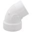 1-1/2" PVC DWV 60° Street Elbow