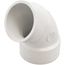 3" PVC DWV 60° Street Elbow