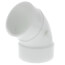 4" PVC DWV 60° Street Elbow