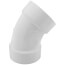 4" PVC DWV 45° Elbow