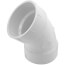 4" PVC DWV 45° Elbow