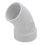 1-1/2" PVC DWV 45° Street Elbow