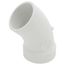 2" PVC DWV 45° Street Elbow