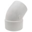 8" PVC DWV 45° Street Elbow