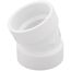 1-1/2" PVC DWV 22.5° Elbow
