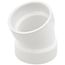 2" PVC DWV 22.5° Elbow