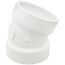 2" PVC DWV 22.5° Elbow