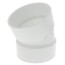 4" PVC DWV 22.5° Elbow