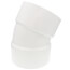 6" PVC DWV 22.5° Elbow