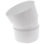 8" PVC DWV 22.5° Elbow