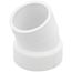 1-1/2" PVC DWV 22.5° Street Elbow