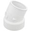 1-1/2" PVC DWV 22.5° Street Elbow