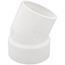 3" PVC DWV 22.5° Street Elbow