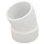 4" PVC DWV 22.5° Street Elbow