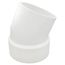4" PVC DWV 22.5° Street Elbow