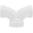 2" x 1-1/2" x 1-1/2" PVC 90° Double Elbow