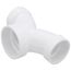 2" x 1-1/2" x 1-1/2" PVC 90° Double Elbow