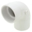 3" x 4" PVC DWV 90° Street Closet Elbow w/ Test Cap