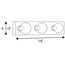 Broadway 3 Light Polished Chrome Traditional Bath Vanity Light