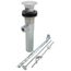 8" Chrome Plated Brass Pop-Up Assembly