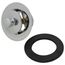 1-3/8" Chrome Plated Lift & Turn Bath Drain (Zinc Body), P35061