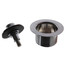 1-1/2" Chrome Plated Zinc Friction Lift Bath Drain