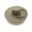 1-1/2" White Hollow Rubber Basin & Tub Stopper