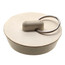 1-5/8" White Hollow Rubber Basin & Tub Stopper