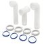 1-1/2" PVC Slip Joint Center Outlet Waste
