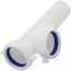 1-1/2" PVC Slip Joint End Outlet Tee Only w/ Baffle