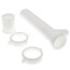 1-1/2" x 8" x 3/4" PVC Direct Connection Dishwasher Tailpiece