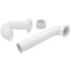 1-1/2" PVC P-Trap w/ Solvent Weld Marvel